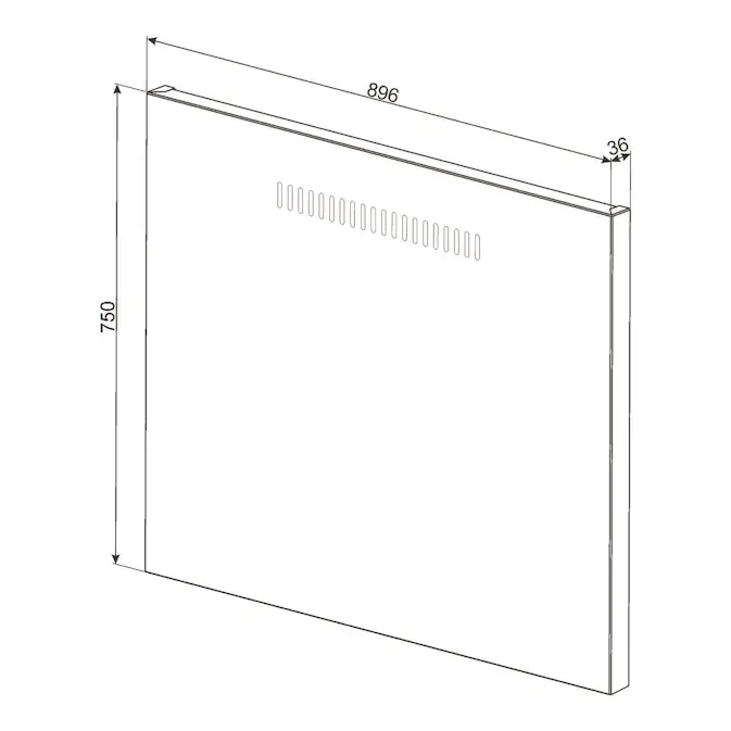 Stänkskydd Smeg KITC9X9
