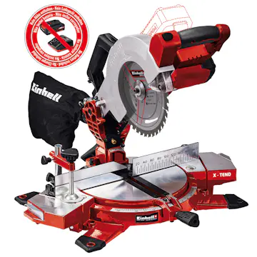 Kap- och Gersåg Einhell TE-MS 18/210 18 V Li-Solo