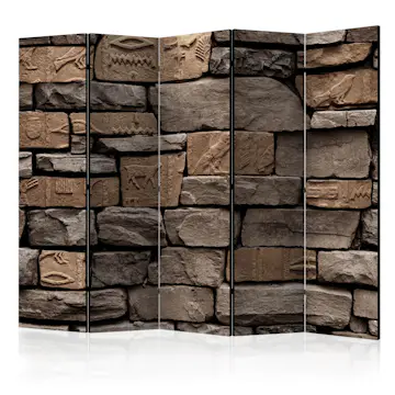 Rumsavdelare Skärmvägg Arkiio Egyptian Stone II 225x172 cm