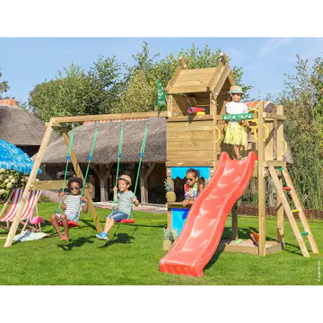 Lektorn Jungle Gym Resort Gungmodul & Rutschkana