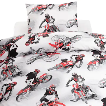 Påslakanset Borganäs of Sweden Cross Rider Enkelsäng