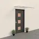 Entrétak Skotte Garden Aluminium Polykarbonat