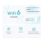 Mesh TP-Link Deco X50 AX3000 1-Pack