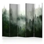 Rumsavdelare Skärmvägg Arkiio Coniferous Forest II Grå/Grön 225x172 cm