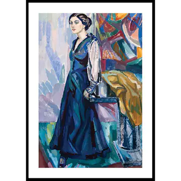 Poster Gallerix Porträtt av Carin Östberg By Axel Törneman