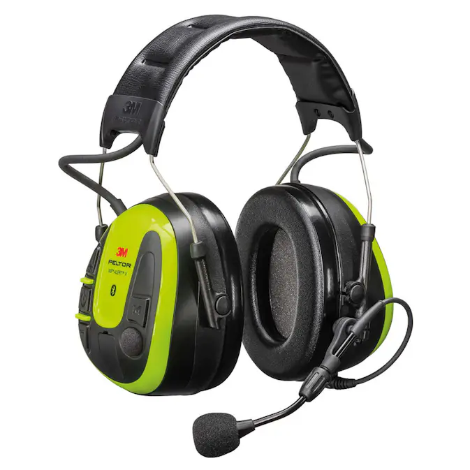 Hörselkåpa Peltor WS Alert X Klargul Hjässbygel