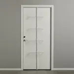 Kit Elfa för Skoförvaring På Dörr vit