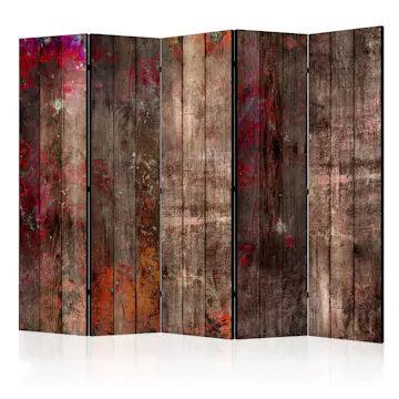 Rumsavdelare Skärmvägg Arkiio Stained Wood II 225x172 cm