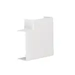 L-Vinkel till Matarkanal Hager Flexibel LF/LFH 40 x 90 mm Halogenfri Vit RAL 9016