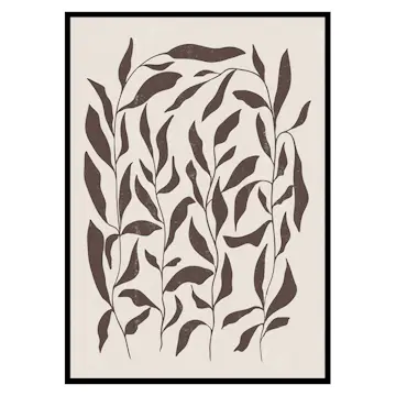 Poster Gallerix Abstract Botanical No1