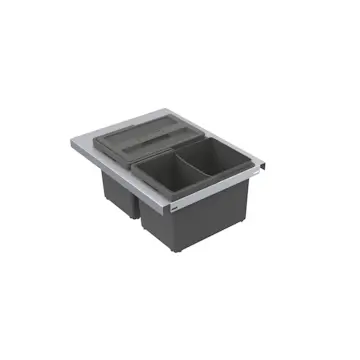 Källsorteringskärhållare Beslag Design Cube Smart 400