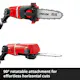 Multimaskin Einhell PXC GE-HC 18 Li T Solo Utan Batteri