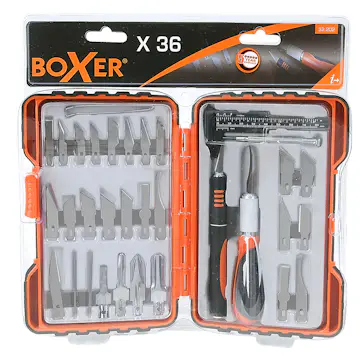 Hobbyknivsats Boxer 36-delar