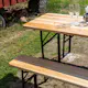 Bänkbord Venture Home Guniess Ihopfällbart Picknickbord med 6 Sittplatser