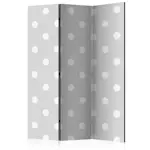 Rumsavdelare Skärmvägg Arkiio Cheerful Polka Dots 135x172 cm