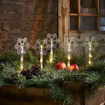 Utomhusdekoration Star Trading Wandy 5 st