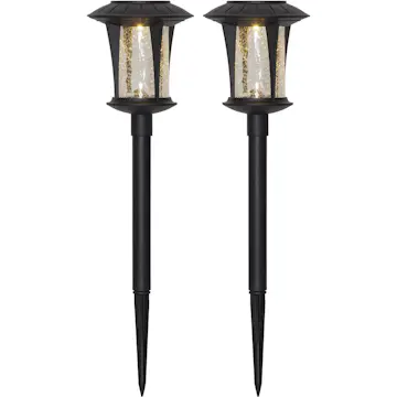 Solcells-pollare Star Trading Monaco 2-pack