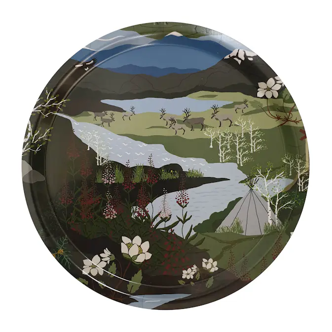 Bricka Arvidssons Textil Fjällvandring Rund