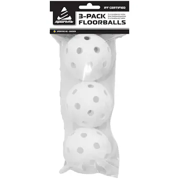 Innebandybollar SportMe 3 Pack IFF-Godkända