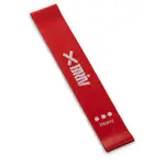 Träningsband Briv Latex 60x5 cm 0,9 mm Rött