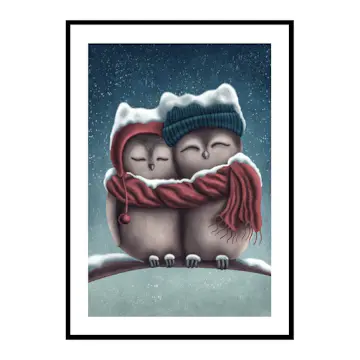 Poster Gallerix Owl Friends