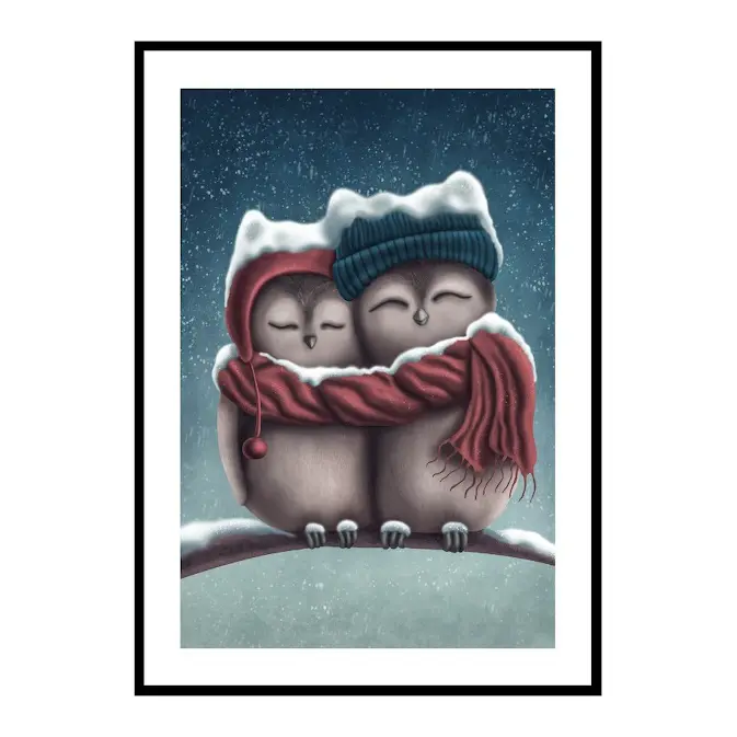 Poster Gallerix Owl Friends