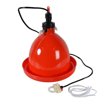 Vattenautomat Gaun Bell Drinker Röd