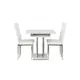 Matgrupp Venture Home Disa med 4 Pastill Stolar