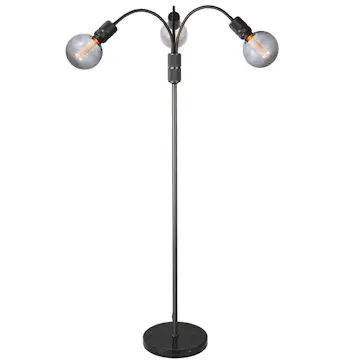 Golvlampa Halo Design Halo 3L E27