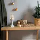 Lykta Julfigur Gnosjö Konstsmide Vattenfylld Lampa med Snögubbe