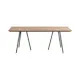 Utebord Comfort Garden Trio 200x100 cm Akacia/Svart