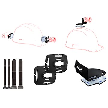 Hjälmfästekit Ledlenser H5R, H7R, H15R Work & H5 Core