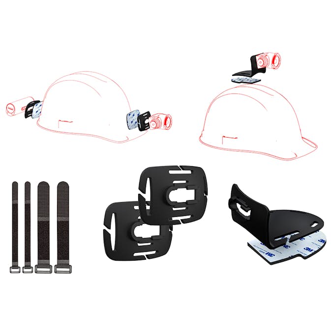 Hjälmfästekit Ledlenser H5R, H7R, H15R Work & H5 Core