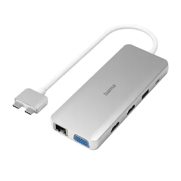 Hub USB-C Hama Connect2Mac 12 portar