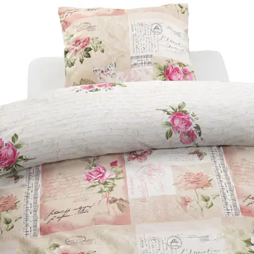 Påslakanset Borganäs of Sweden Vintage Gala Enkelsäng