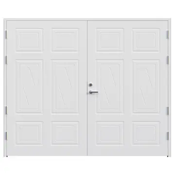 Garageport Leksandsdörren Kullsbjörken Classic