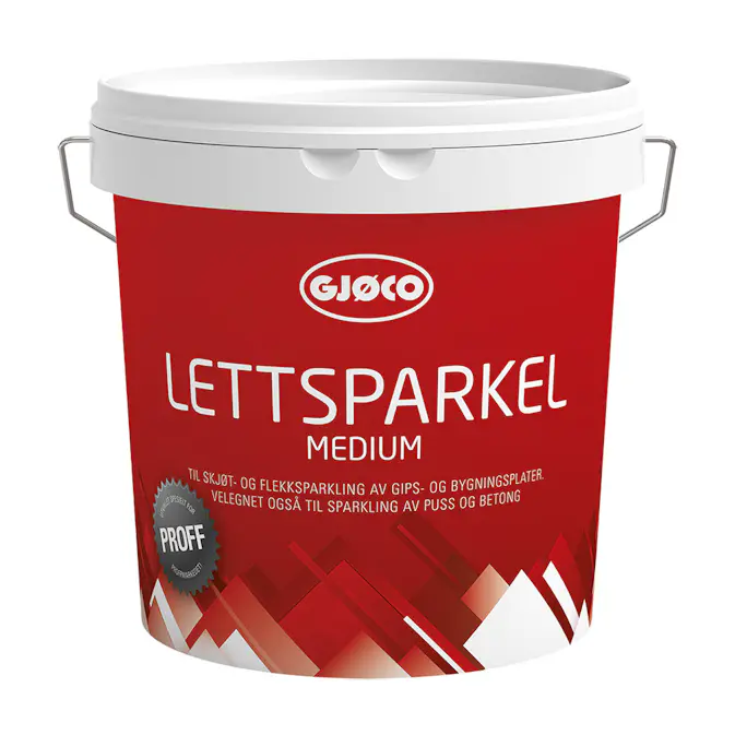 Lättspackel Gjøco Proff Medel