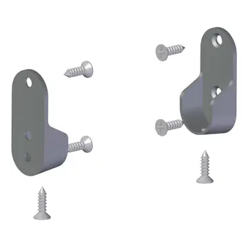 Klädstångsfäste Lundbergs Vägg Wide 2-Pack