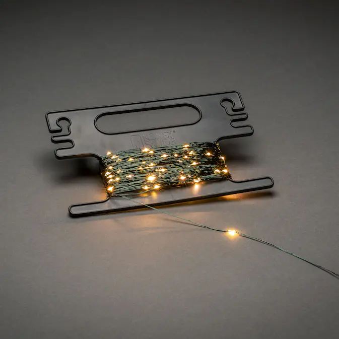 Ljusslinga Gnosjö Konstsmide Amber Micro-LED 59,8 m
