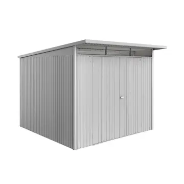 Redskapsbod Biohort Avantgarde Eco A7 Metallic Silver Dubbeldörr