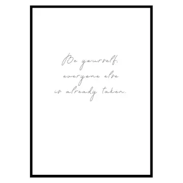 Poster Gallerix Be Yourself