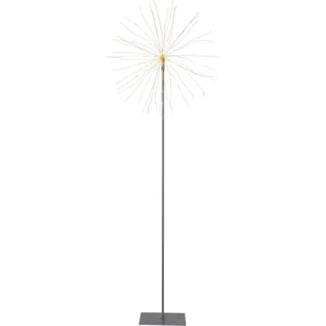 Inomhusdekoration Star Trading Firework Silver 130 cm