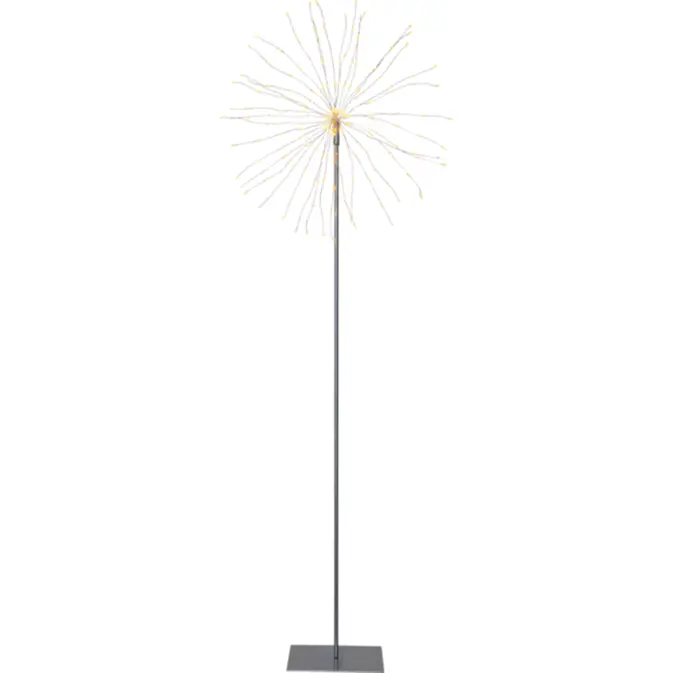 Inomhusdekoration Star Trading Firework Silver 130 cm