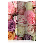Rumsavdelare Skärmvägg Arkiio Pastel Roses 135x172 cm