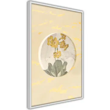 Poster Artgeist Affisch Flower In Circle