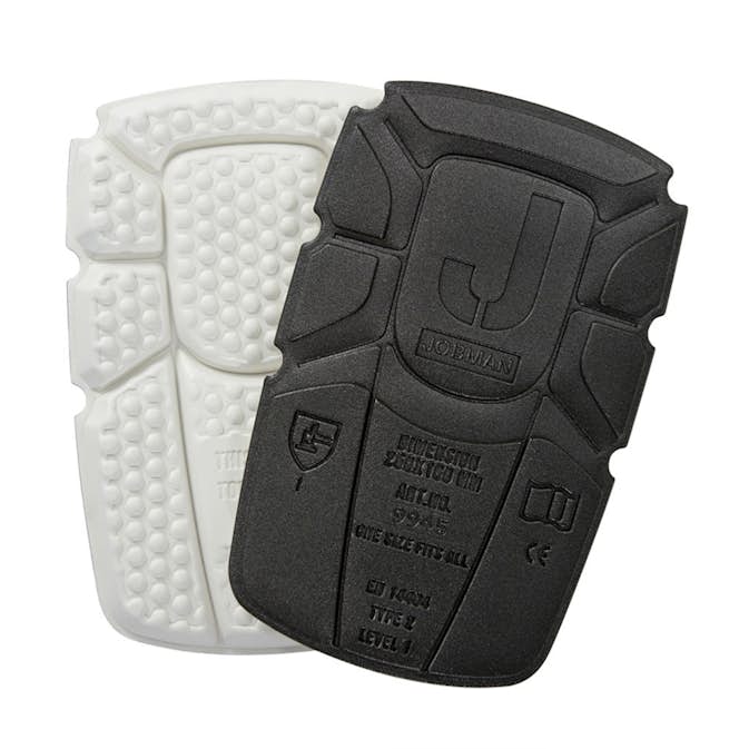 Knäskydd Jobman Advanced Vit/Svart One Size