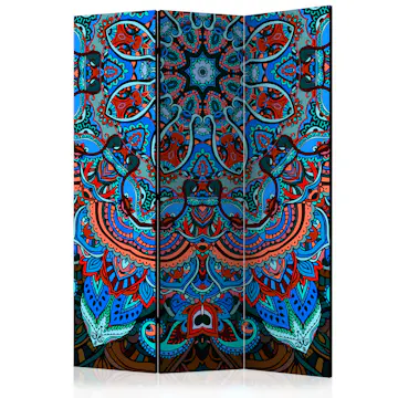 Rumsavdelare Skärmvägg Arkiio Blue Fantasy 135x172 cm