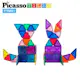 Magnetplattor Picasso Tiles 61 bitar Mini