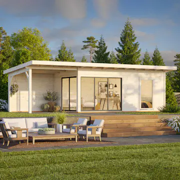 Stuga Palmako Andrea 26,2 m2 (inv. 17,1 m2)