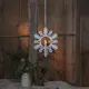 Inomhusdekoration Star Trading Hanging Snowflake med Flamme